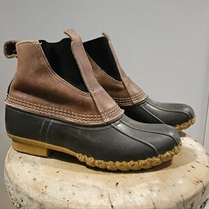 L.L. Bean Brown and Gray Winter Boots